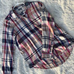 Lucky Brand Plaid Button Down